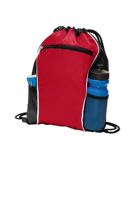 BG613 Port Authority Fast Break Cinch Pack True Red