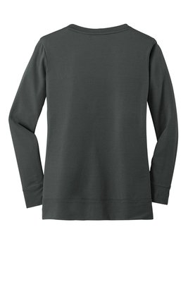 L545 Port Authority Ladies Concept Cardigan Grey Smoke