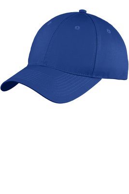 YC914 Port & Company Youth Six-Panel Unstructured Twill Cap Royal
