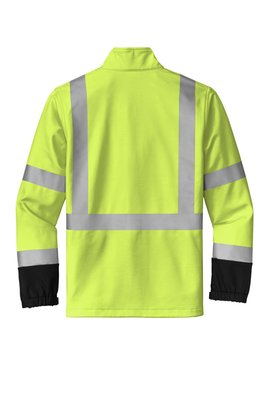 CSJ503 CornerStone ANSI 107 Class 3 Soft Shell Jacket Safety Yellow