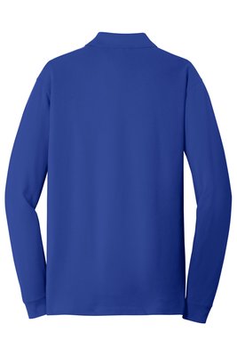 K8000LS Port Authority 6.2-ounce EZCotton Long Sleeve Polo True Royal