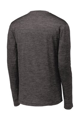ST390LS Sport-Tek 4.1-ounce T-Shirt Grey-Black Electric