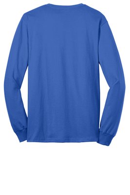 PC55LS Port & Company 5.5-ounce T-Shirt Royal