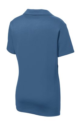 LST640 Sport-Tek 3.8-ounce Ladies PosiCharge RacerMesh Polo Dawn Blue