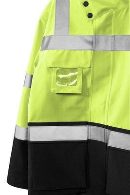 CSJ502 CornerStone ANSI 107 Class 3 Waterproof Ripstop 3-In-1 Parka Safety Yellow