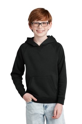 YSTF 200 Sport-Tek Youth Drive Fleece Pullover Hoodie Black
