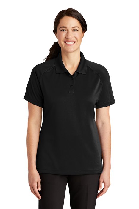 CS411 CornerStone 6.6-ounce Ladies Select Snag-Proof Tactical Polo Black