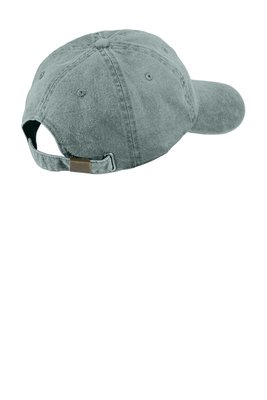 CP84 Port & Company Pigment-Dyed Cap Charcoal