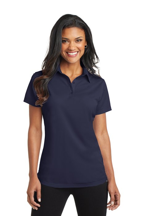 L571 Port Authority 3.83-ounce Ladies Dimension Polo Dark Navy