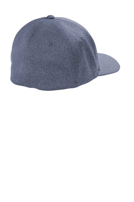 C946 Port Authority Flexfit Melange Unipanel Cap Navy