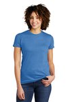 AL2008 AllMade 4.2-ounce Tri-Blend T-Shirt Azure Blue