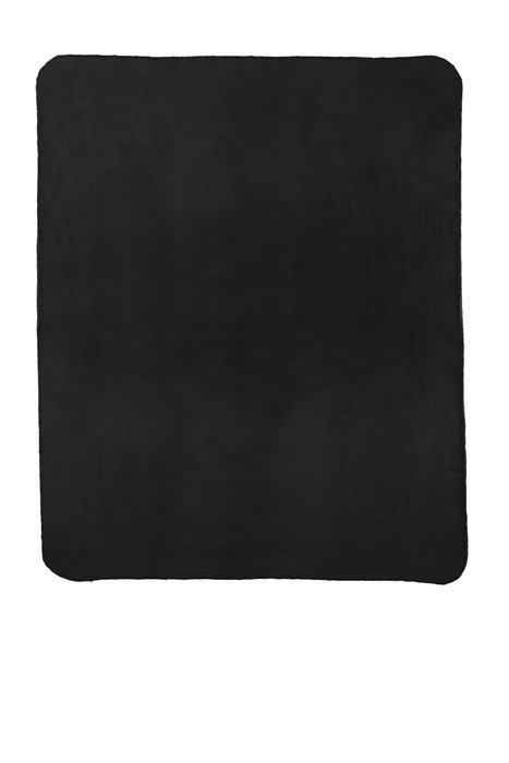 BP10 Port Authority Value Fleece Blanket with Strap Black