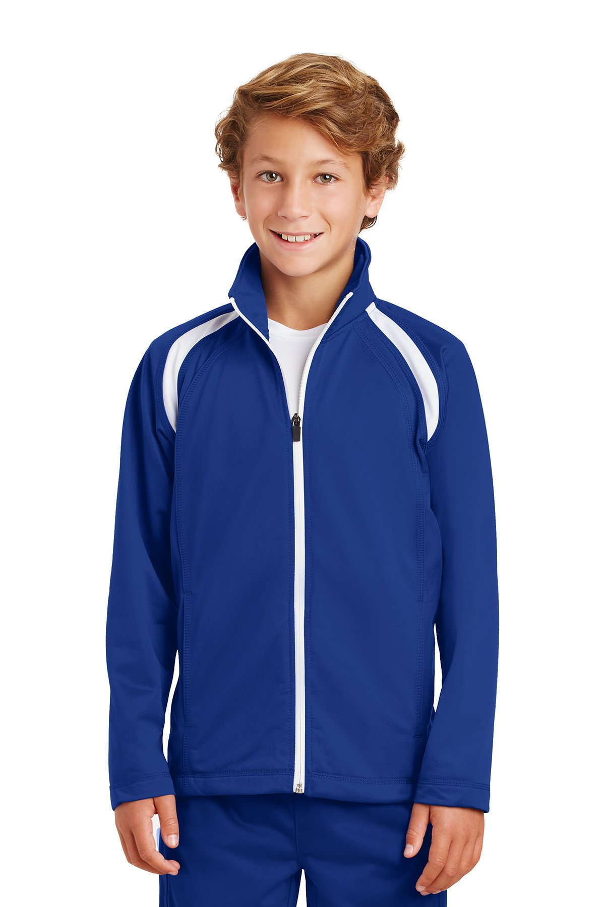 YST90 Sport-Tek Youth Tricot Track Jacket