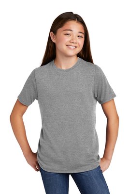 DT130Y District 4.5-ounce T-Shirt Grey Frost