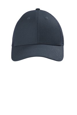 CS811 CornerStone Canvas Mesh Back Cap Navy Blue