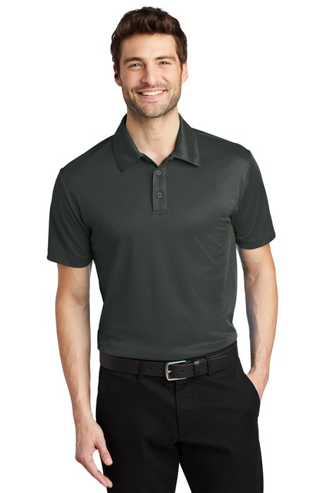 TLK540 Port Authority Tall Silk Touch Performance Polo Steel Grey