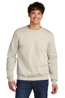 701M Jerzees Eco Premium Blend Crewneck Sweatshirt Sweet Cream Heather