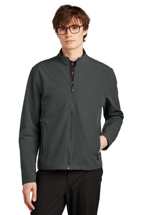 MM7102 Mercer+Mettle Stretch Soft Shell Jacket Anchor Grey Heather