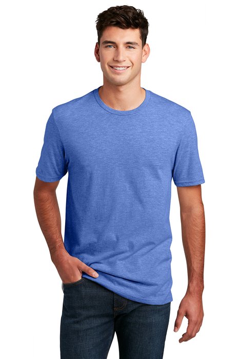 DM108 District 4.3-ounce T-Shirt Heathered Royal
