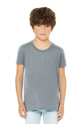BC3001YCVC Bella + Canvas 4.2-ounce Crewneck T-Shirt Athletic Heather