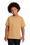 5000B Gildan 5.3-ounce 100% Cotton T-Shirt Old Gold