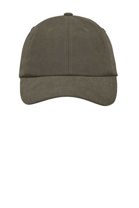 C850 Port Authority Sueded Cap Olive