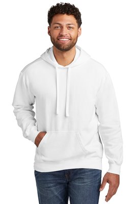 1567 Comfort Colors Ring Spun Hooded Sweatshirt White