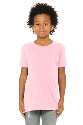 BC3001Y Bella + Canvas 4.2-ounce 100% Cotton T-Shirt Pink
