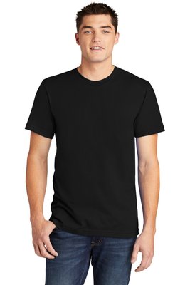 2001 American Apparel 4.3-ounce 100% Cotton T-Shirt Black