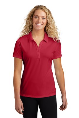 LST550 Sport-Tek Ladies PosiCharge Competitor Polo Deep Red