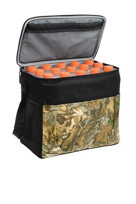 BG514C Port Authority Camouflage 24-Can Cube Cooler Realtree Xtra/ Black