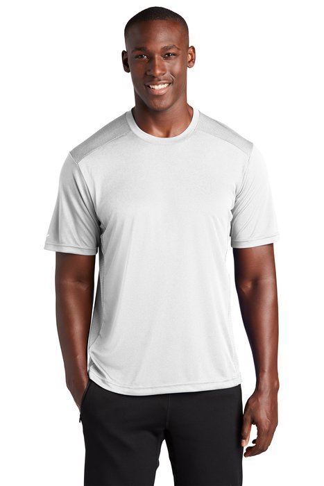 ST380 Sport-Tek 3.8-ounce 100% Polyester T-Shirt White