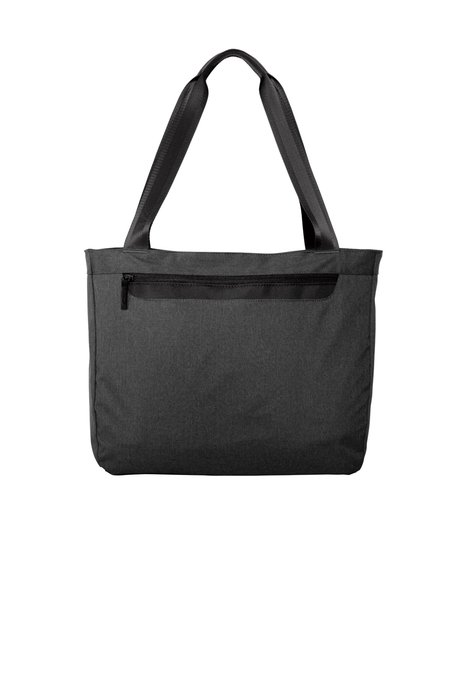 BG423 Port Authority Exec Laptop Tote Graphite Heather/ Black