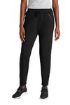 LPST871 Sport-Tek Ladies Circuit Jogger Deep Black