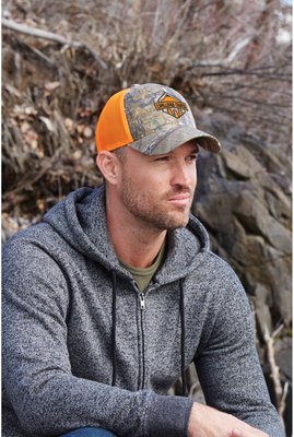 C930 Port Authority Structured Camouflage Mesh Back Cap Mossy Oak New Break-Up/ Brown