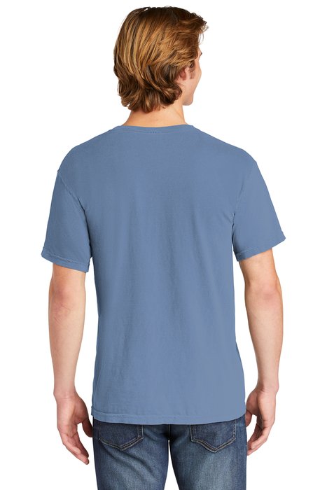 6030 Comfort Colors 6.1-ounce 100% Cotton T-Shirt Washed Denim