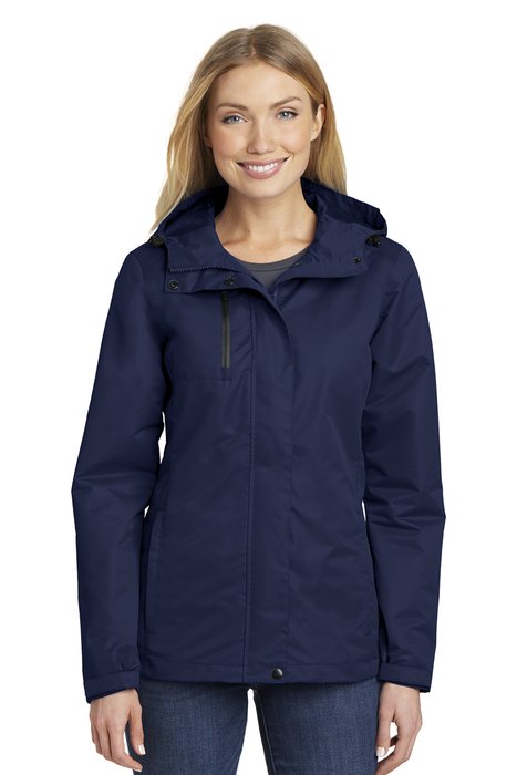 L331 Port Authority Ladies All-Conditions Jacket True Navy