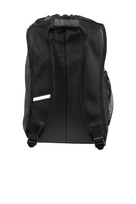 BG211 Port Authority Hybrid Backpack Black/ Black