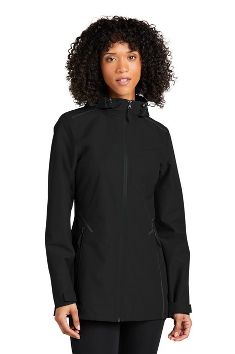 L920 Port Authority Ladies Collective Tech Outer Shell Jacket Deep Black