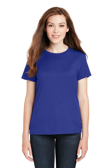 SL04 Hanes 4.5-ounce 100% Cotton T-Shirt Deep Royal