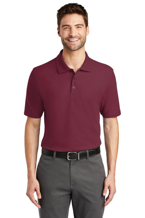 K510 Port Authority 5.6-ounce Stain-Release Polo Burgundy