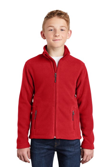 Y217 Port Authority Youth Value Fleece Jacket True Red