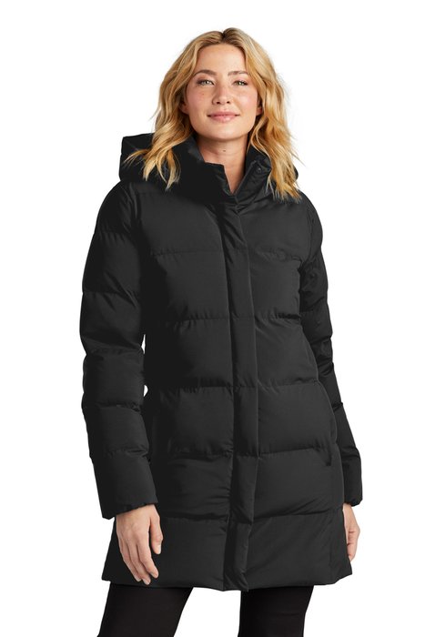 MM7213 Mercer+Mettle Women�s Puffy Parka Deep Black