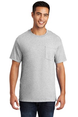 PC61P Port & Company 6.1-ounce 100% Cotton T-Shirt Ash