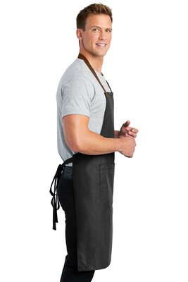 A800 Port Authority Market Full-Length Bib Apron Dark Midnight