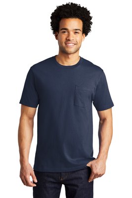 PC600P Port & Company 6-ounce 100% Cotton T-Shirt Navy Blue