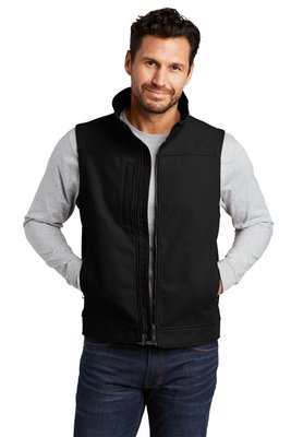 CSV60 CornerStone Duck Bonded Soft Shell Vest Black