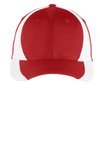 STC11 Sport-Tek Dry Zone Nylon Colorblock Cap True Red/ White