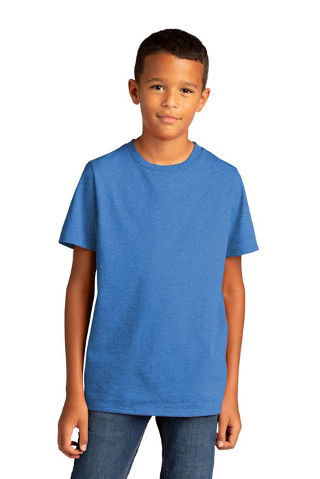DT8000Y District 5.3-ounce T-Shirt Blue Heather