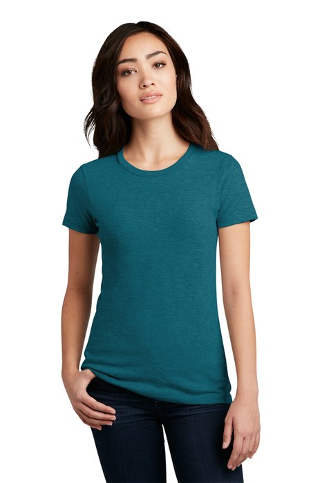 DM108L District 4.3-ounce T-Shirt Heathered Teal